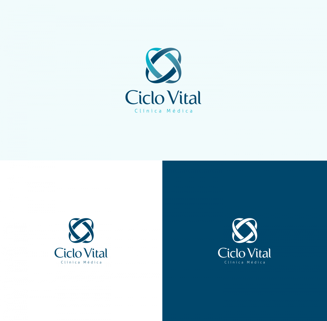 logotipo clinica mÃ©dica ciclo vital